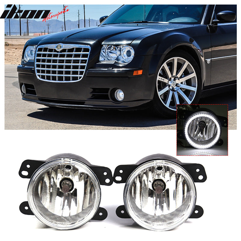 2007-2016 Jeep Wrangler 2005-2010 Chrysler 300 PT Cruiser Fog Lights