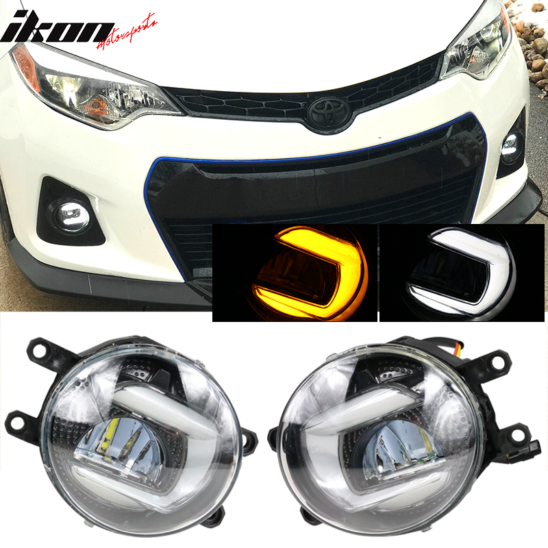 2007-2017 Toyot/Lexus/Scion Hi-Power Halo Projector Fog Lights Lamps