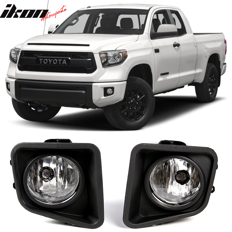 2014-2019 Toyota Tundra Clear Bumper Fog Lights