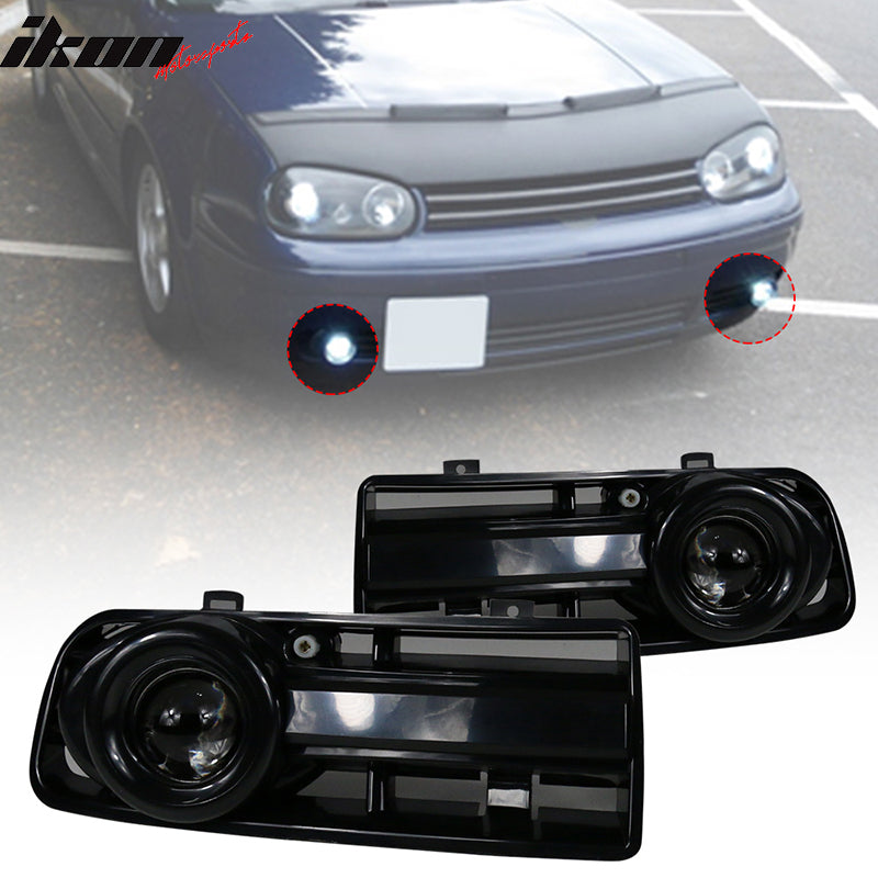 1999-2005 Volkswagen MK4 Golf Bumper Driving Fog Lights LED Projector