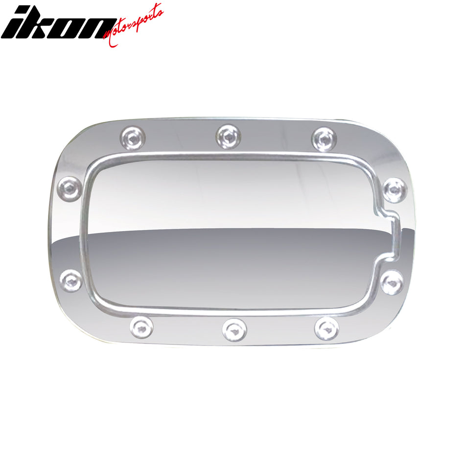 2011-2014 Grand Cherokee Durango Chrome Gas Door Cover Stainless Steel