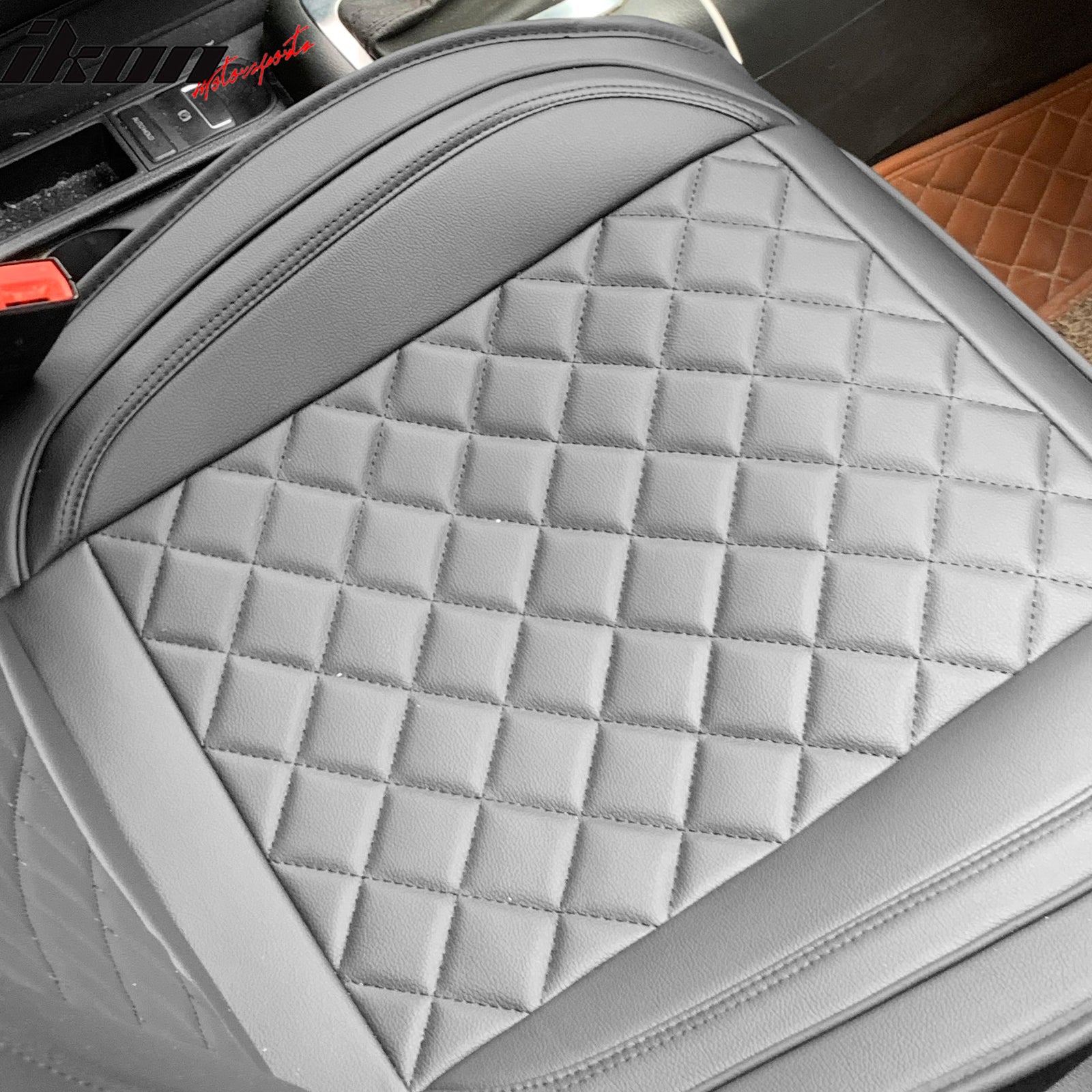 Universal Car Seat Cover Cushion Protector 03 Style PU Leather