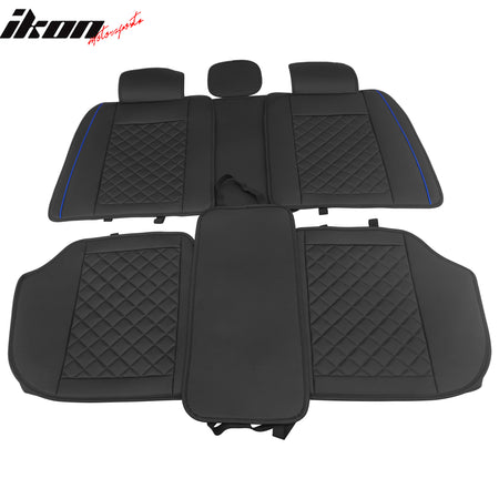 Universal Car Seat Cover Cushion Protector 03 Style PU Leather