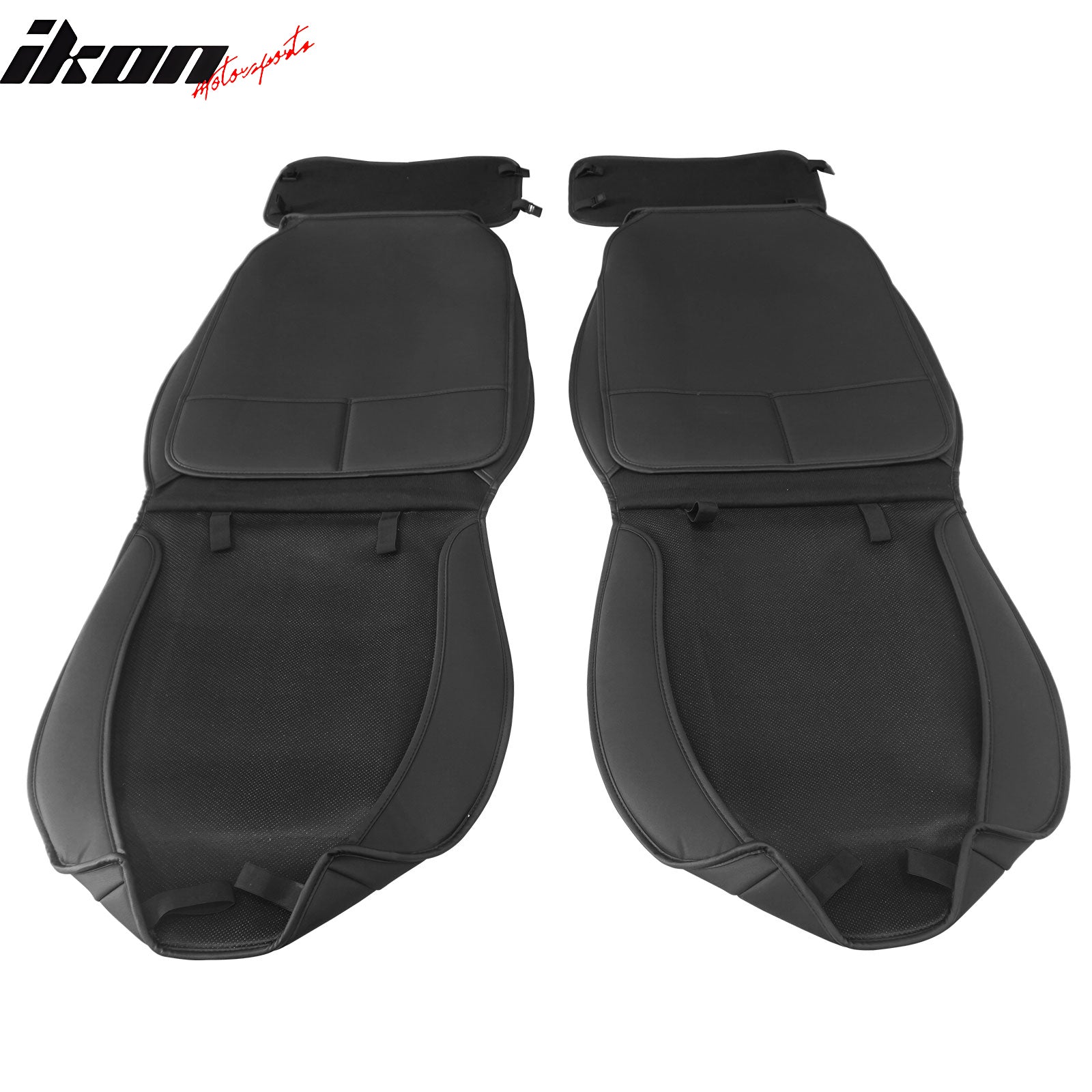 Fits 09-23 Ford F150 Crew Cab Pickup Seat Covers PU Leather 5 Seats Set