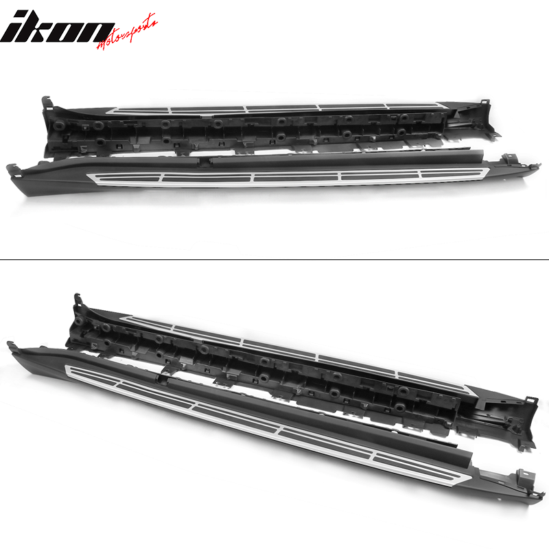 IKON MOTORSPORTS Side Step Bars Compatible With 2019-2025 BMW G05 X5, Factory Style Polish Aluminum Running Board Bar Foot Pedal, 2020 2021 2022