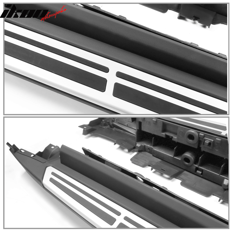 Fits 19-25 BMW X5 G05 OE Style Running Board Side Step Nerf Bar In Pair