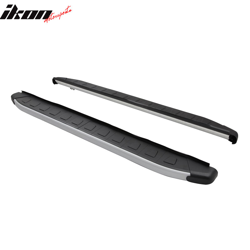 Fits 09-15 Honda Pilot OE Style Running Board Side Step Nerf Bars Black Silver