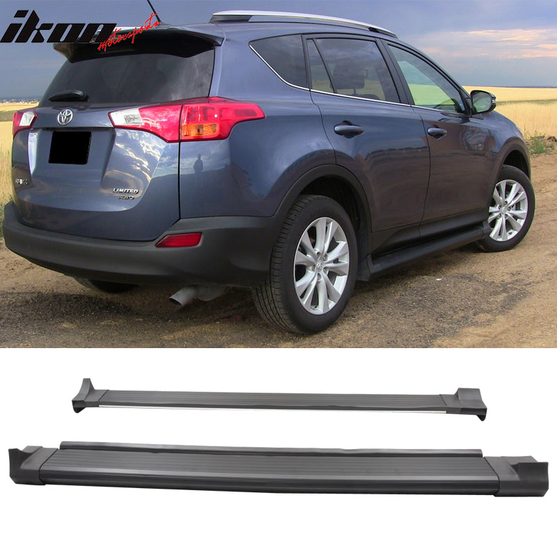 2013-2016 Toyota RAV4 OE Style Black Running Board Side Step Aluminum