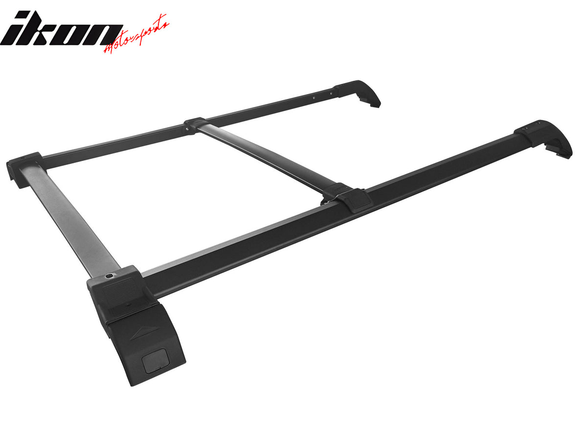 Fits 21-24 Ford Bronco Aluminum Roof Rack Rail Luggage Carrier W/ Cross Bars Kit