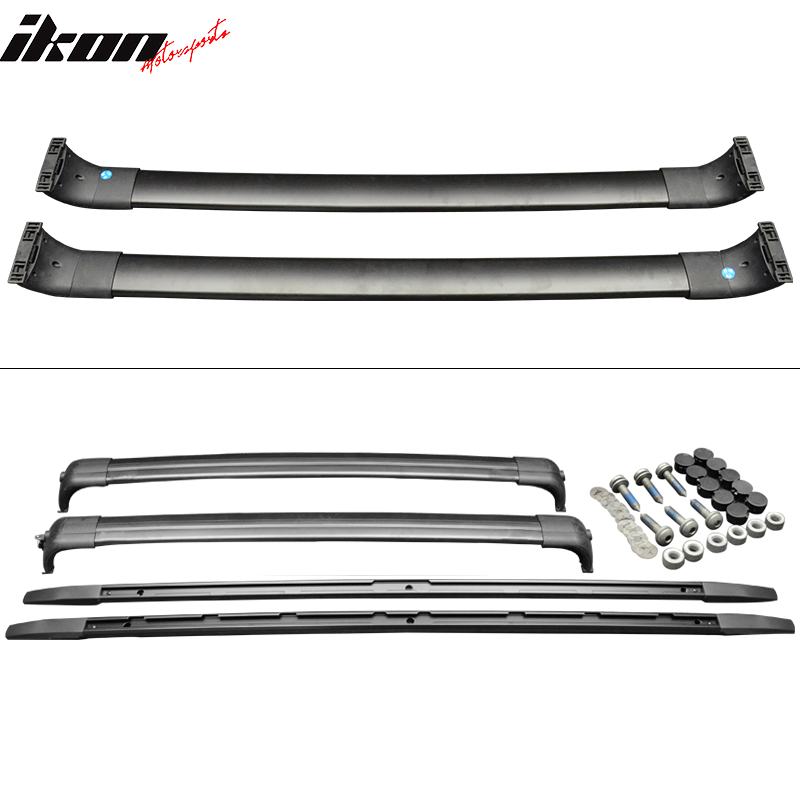 Fits 06-13 Range Rover Sports OE Style Running Board Side Step Bar + Roof Rack