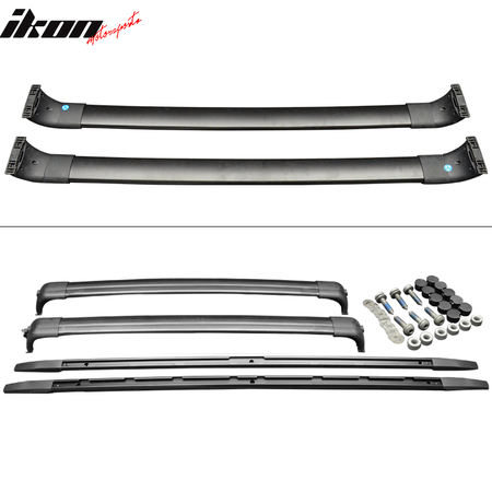 Fits 06-13 Range Rover Sports OE Style Running Board Side Step Bar + Roof Rack