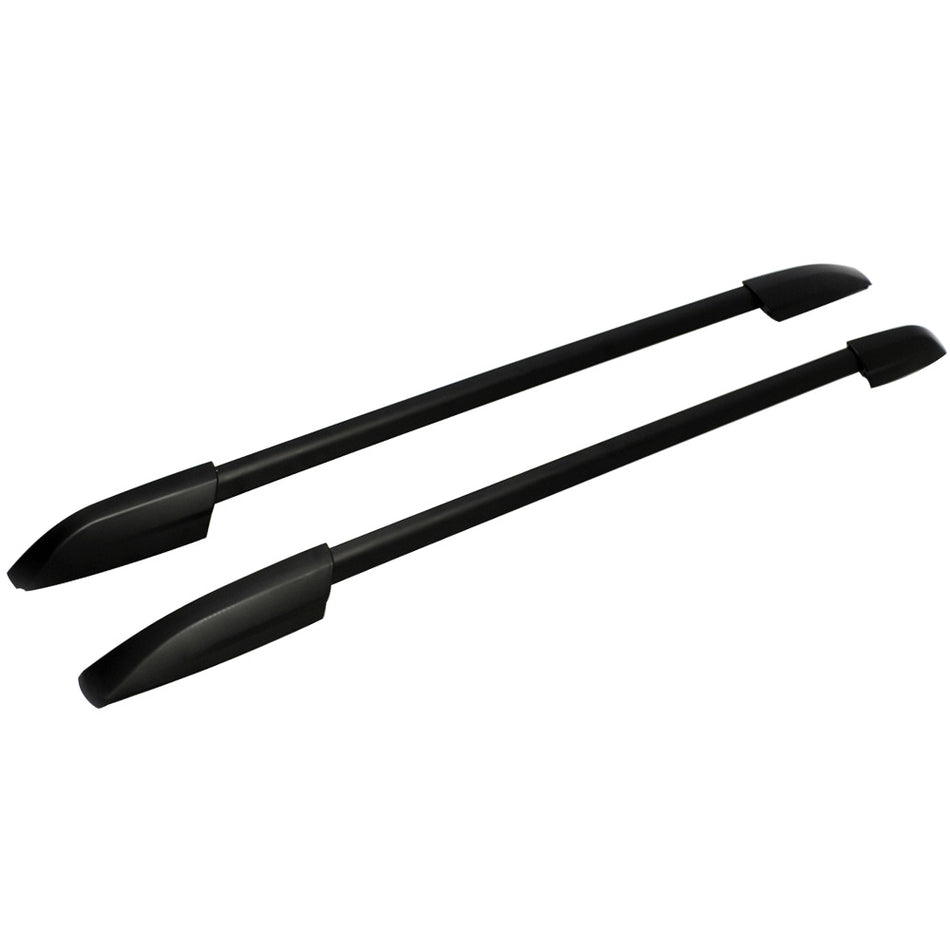 2008-2013 Toyota Highlander  Black Roof Rack Rail Side Top 2PC