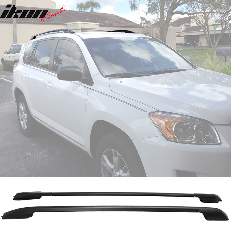 2006-2012 Toyota RAV-4 OE Style Black Roof Rack Cross Bar Aluminum