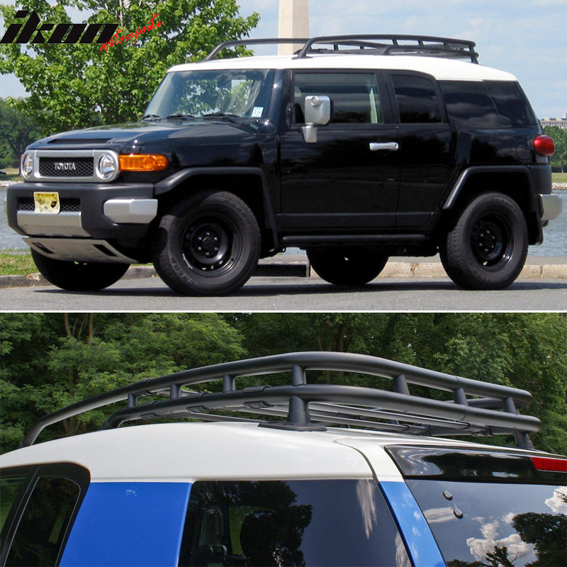 Fits 07-14 Fj Cruiser Aluminum OE Roof Rack Rail Cross Bar Luggage Carrier