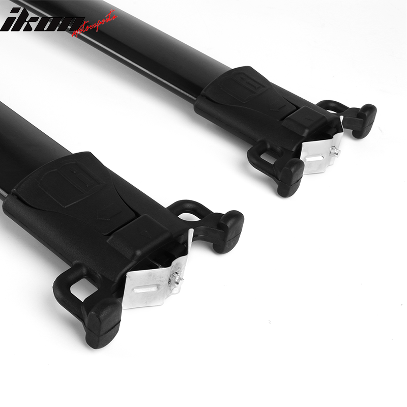 Fits 10-17 Chevy Equinox GMC Terrain Factory Style Top Roof Rack Cross Bar Black