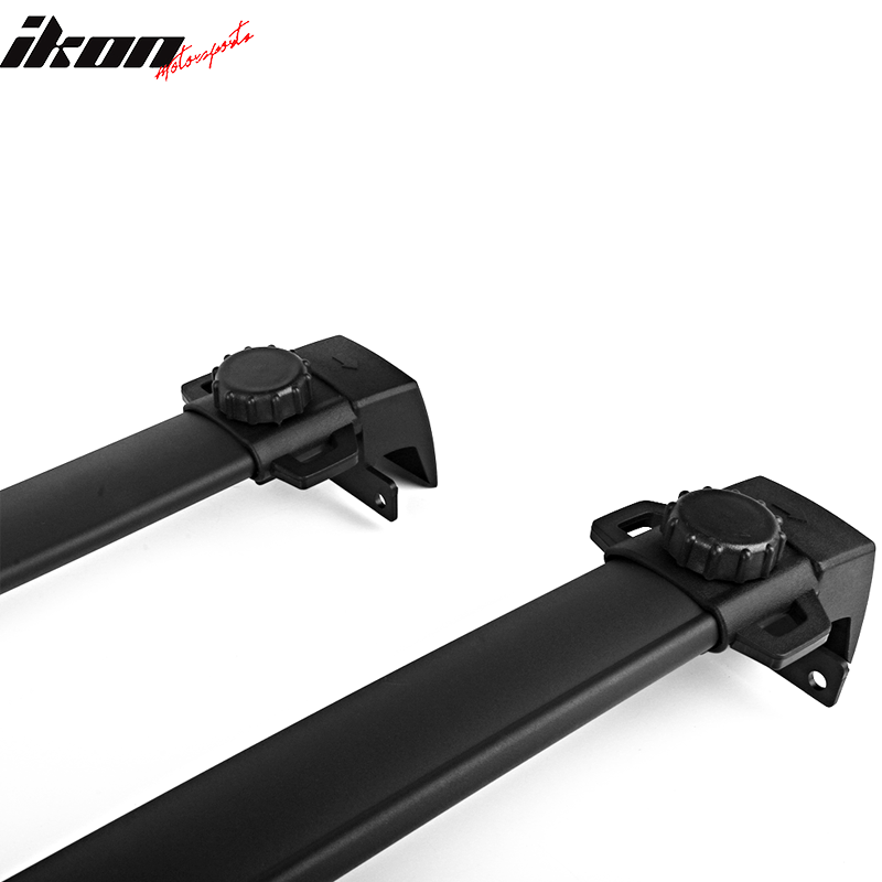 Fits 17-23 Jeep Compass Factory Style Top Roof Rack Cross Bar Pair Black