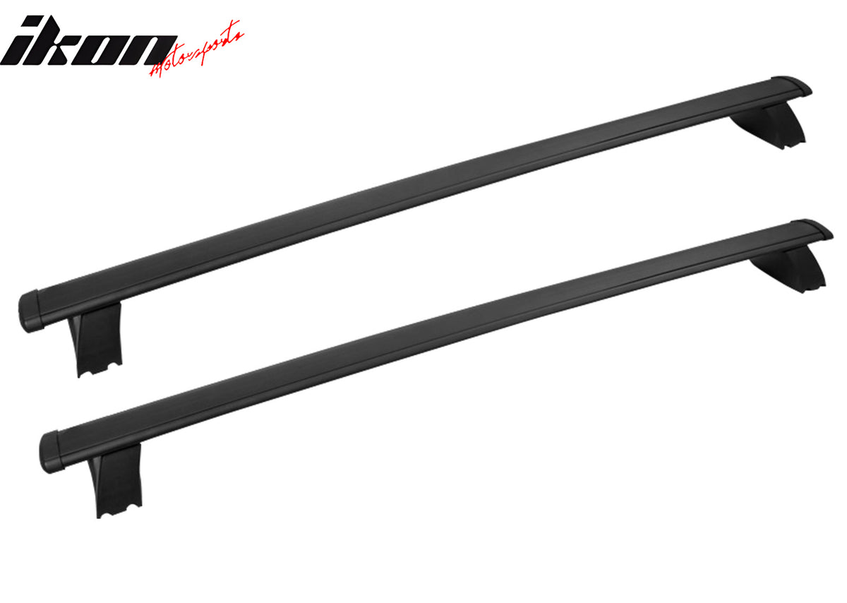 Fits 11-22 Grand Cherokee WK Aluminum Roof Rack Rail Luggage Carrier Cross Bars