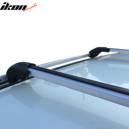 Fits 14-20 Nissan Rogue Aluminum Top Roof Rack Cross Bars Luxury Style 2PC