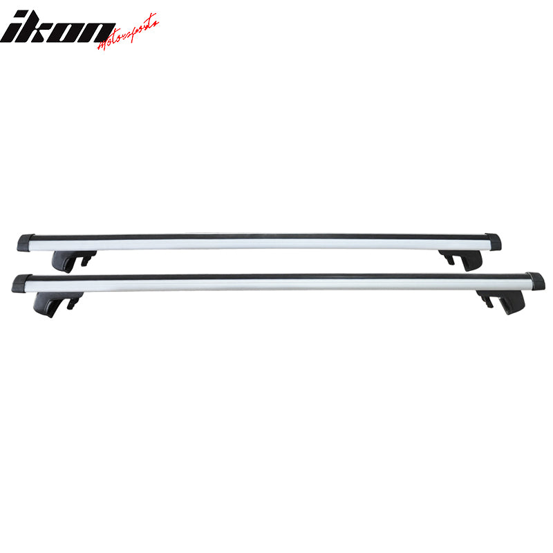 48" Universal Car Pick Up Roof Rack Top Aluminum Cargo Carrier Cross Bars Clamps