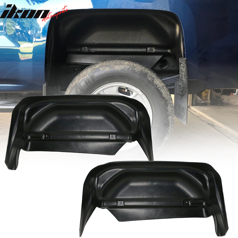 2014-2019 Chevrolet Silverado Unpainted 2PCS Rear Wheel Well Guards PP