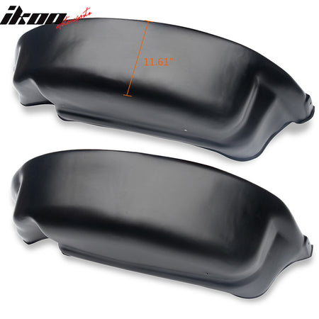 Fits 15-20 Ford F150 Rear Wheel Well Guards Liners Unpainted PP