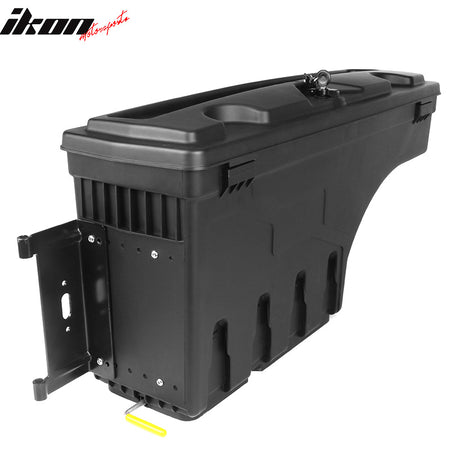 Compatible With 07-18 Silverado Sierra 1500 2500 3500 Truck Bed Storage Box Driver Side