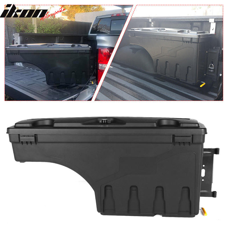 2007-2018 Chevy Silverado Truck Bed Storage Box Passenger Side ABS