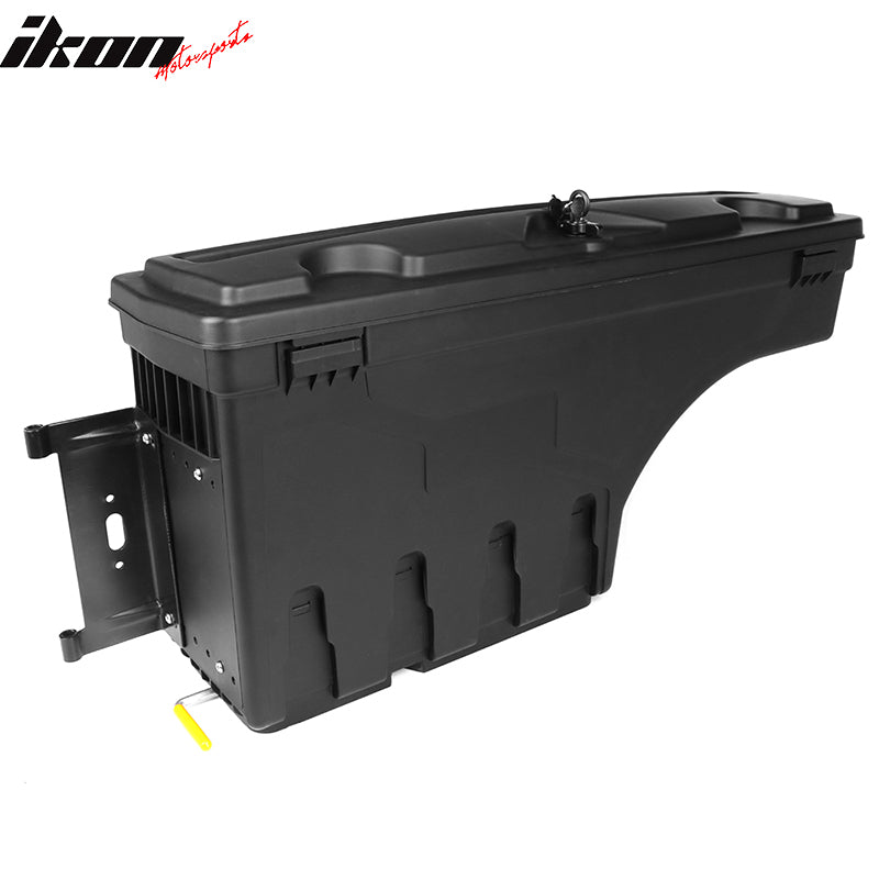 Compatible With 07-19 Toyota Tundra ABS Truck Bed Storage Box Toolboxes Driver Side