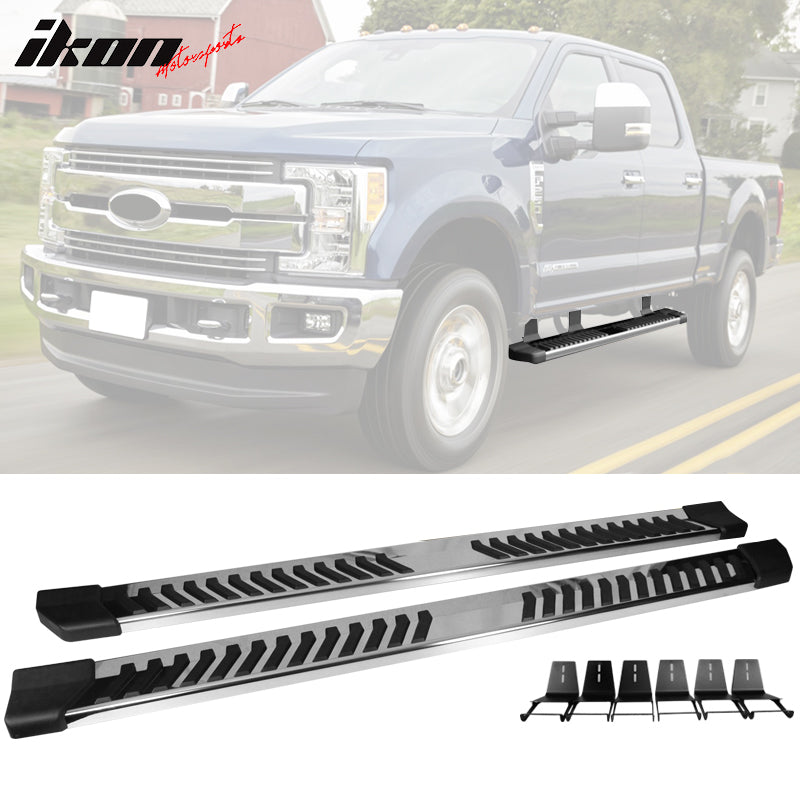 2017-2023 Ford F250 SuperDuty Crew Cab V Style Running Board Side Step