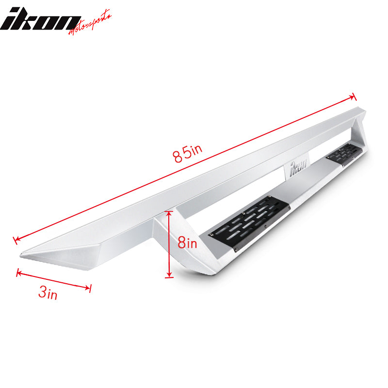 Clearance Sale Fits 07-21 Toyota Tundra Crew Max IKON V1 Running Boards Nerf Bar