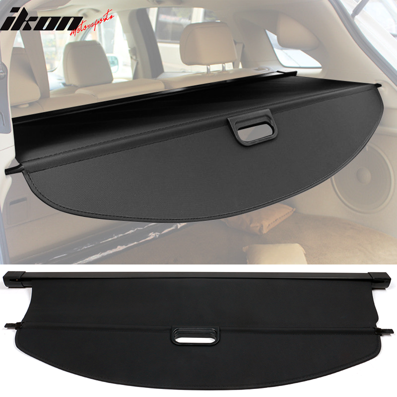 2013-2018 Acura RDX Black Tonneau Cargo Shade Cover Vinyl Aluminum Rod