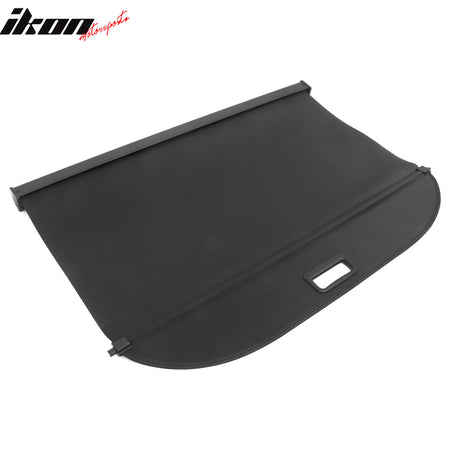 Fits 24 Chevrolet Trax Retractable Rear Trunk Cargo Luggage Cover Canvas Black