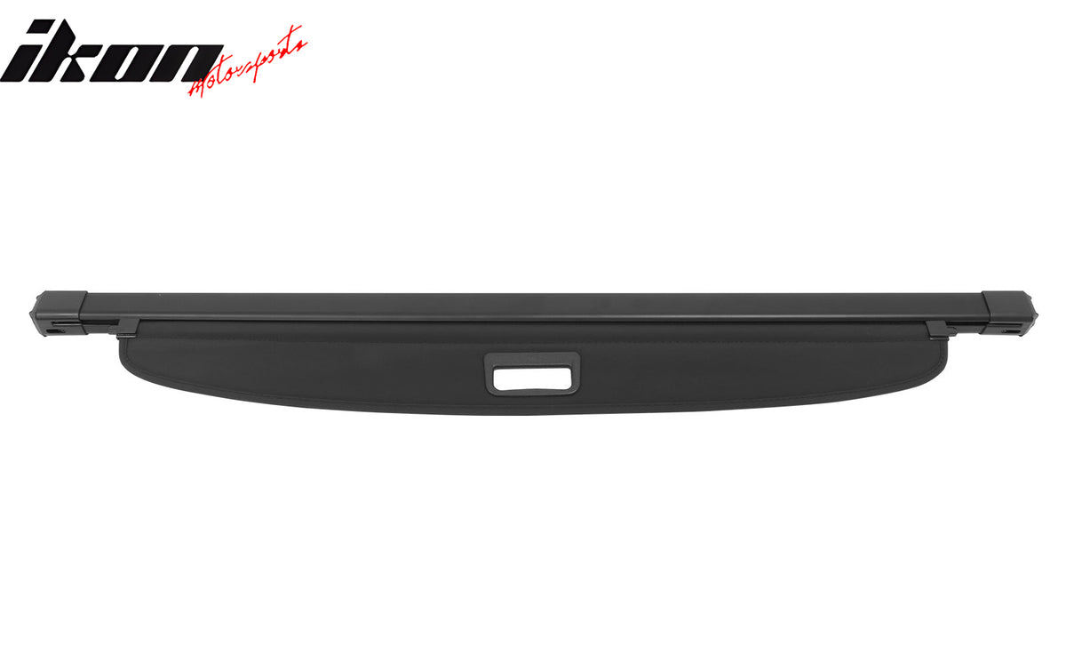 For 21-25 Ford Bronco 4DR Retractable Rear Trunk Cargo Cover Luggage Shade Black