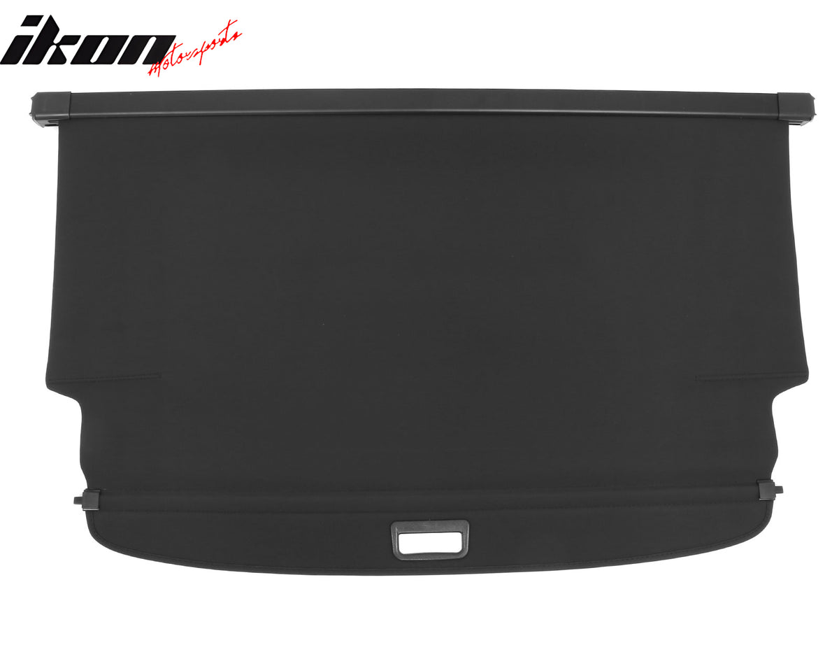 For 21-25 Ford Bronco 4DR Retractable Rear Trunk Cargo Cover Luggage Shade Black