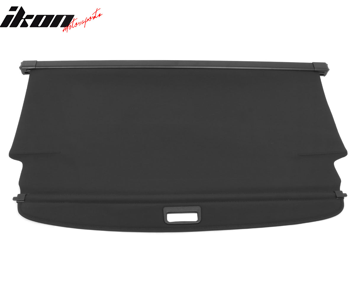 For 21-25 Ford Bronco 4DR Retractable Rear Trunk Cargo Cover Luggage Shade Black