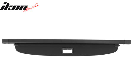 For 21-25 Ford Bronco 4DR Retractable Rear Trunk Cargo Cover Luggage Shade Black