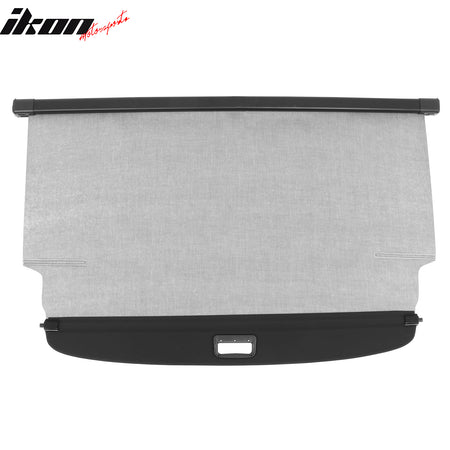 For 21-25 Ford Bronco 4DR Retractable Rear Trunk Cargo Cover Luggage Shade Black