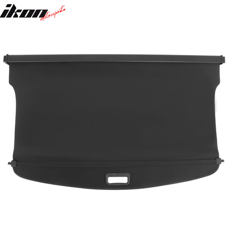 Fits 20-24 Ford Escape Retractable Rear Trunk Cargo Luggage Cover Canvas Black