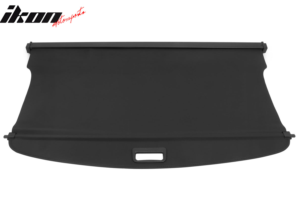 Fits 20-24 Ford Escape Retractable Rear Trunk Cargo Luggage Cover Canvas Black