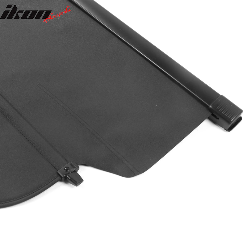 Fits 17-22 Honda CRV Tonneau Cargo Shade Cover Black - Vinly+Aluminum Rod