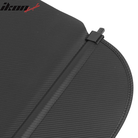 Fits 23-24 Honda HR-V HRV Retractable Rear Trunk Cargo Cover Carbon Fiber Print