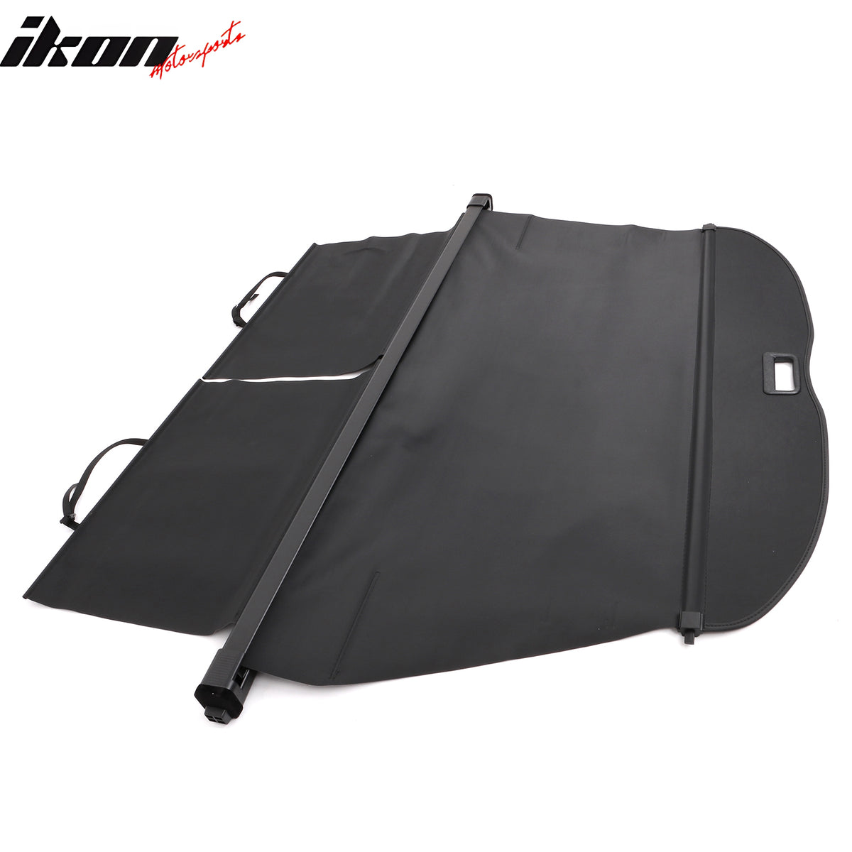 Fits 23-24 Honda Pilot Retractable Rear Trunk Cargo Cover Luggage Shade Black