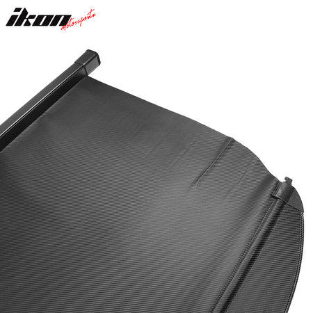 Fits 19-23 Hyundai Santa Fe CF Texture Style Retractable Rear Trunk Cargo Cover