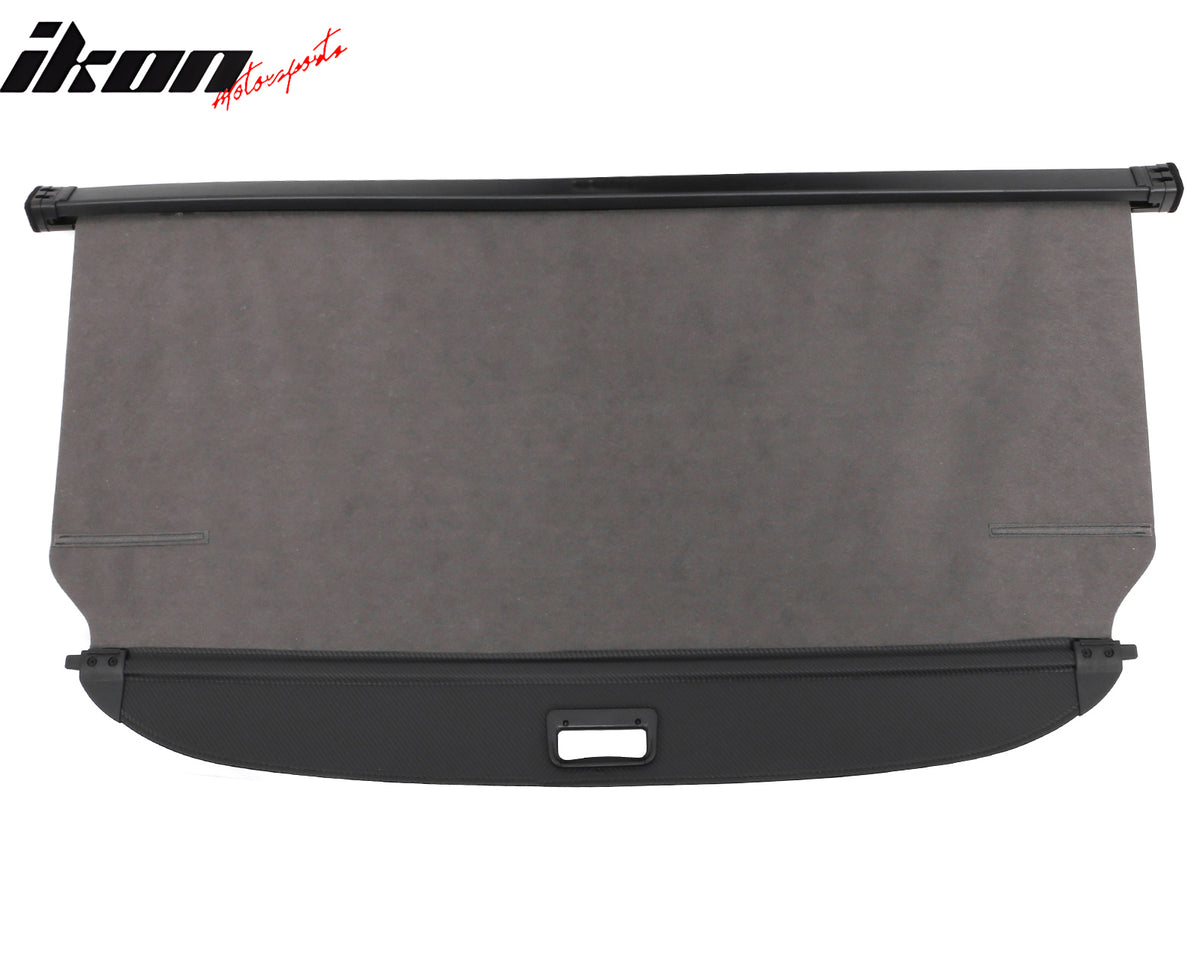 Fits 24-25 Hyundai Santa Fe Carbon Fiber Print Retractable Rear Cargo Cover