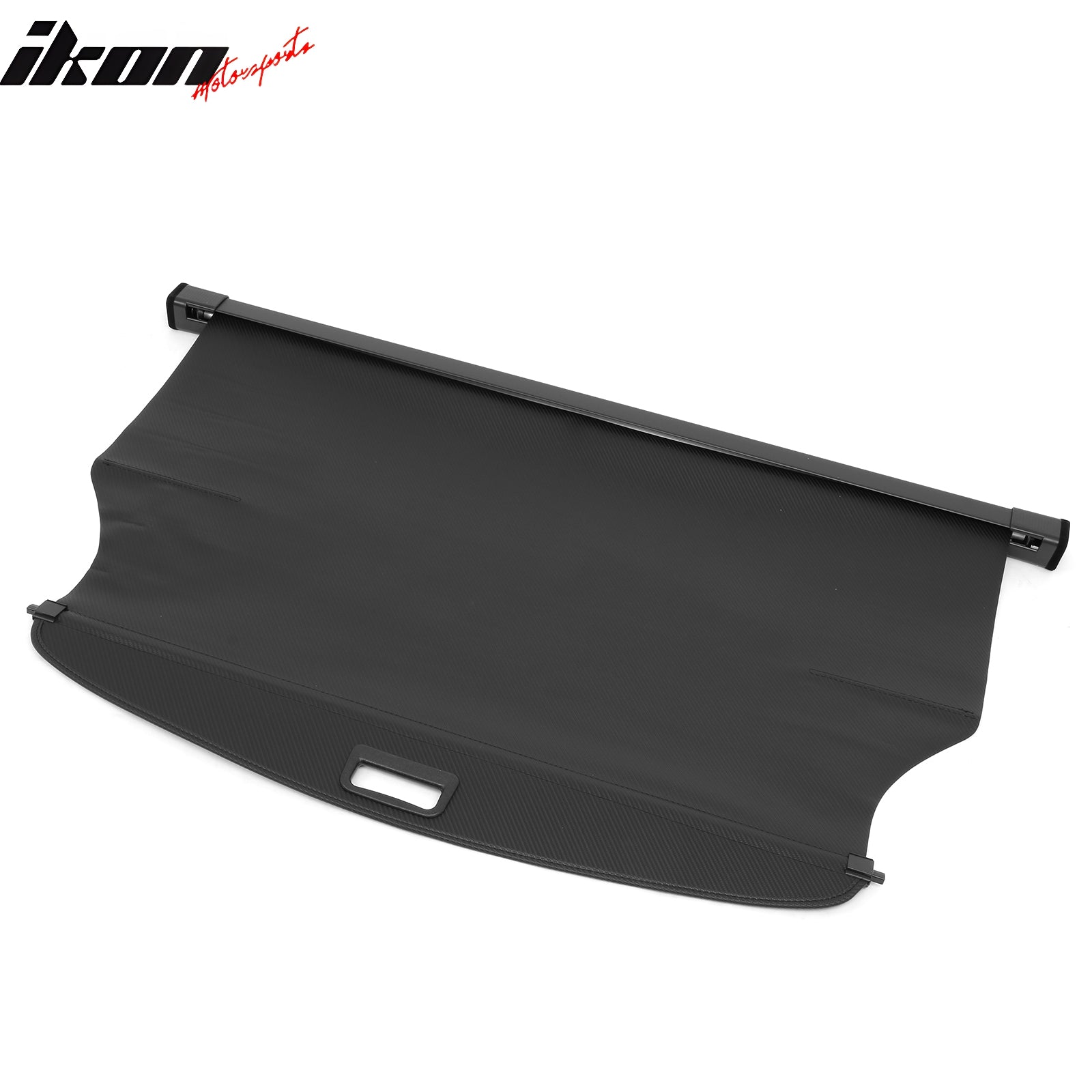 Fits 22-24 Kia EV6 Retractable Rear Trunk Cargo Cover Shade Carbon Fiber Print