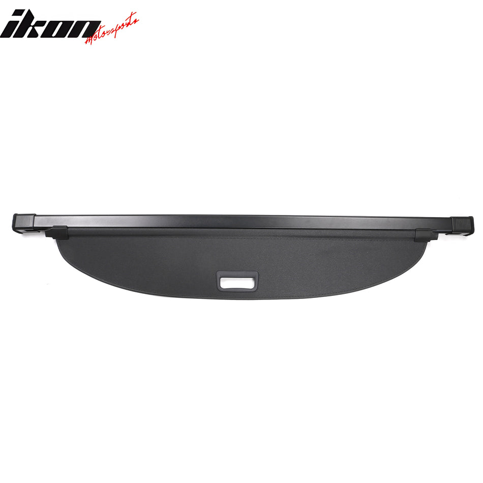 2021-2024 Nissan Rogue 4DR Black Rear Cargo Cover PVC Aluminum Rod