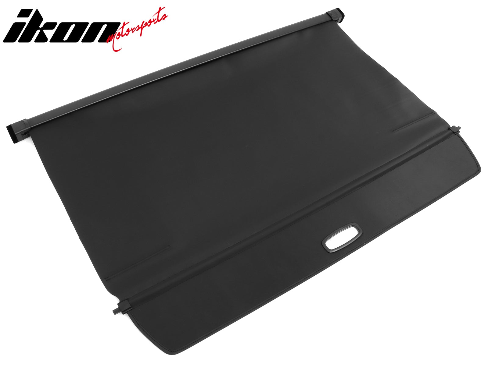 Fits 22-24 Rivian R1S Retractable Rear Trunk Cargo Luggage Cover Canvas Black