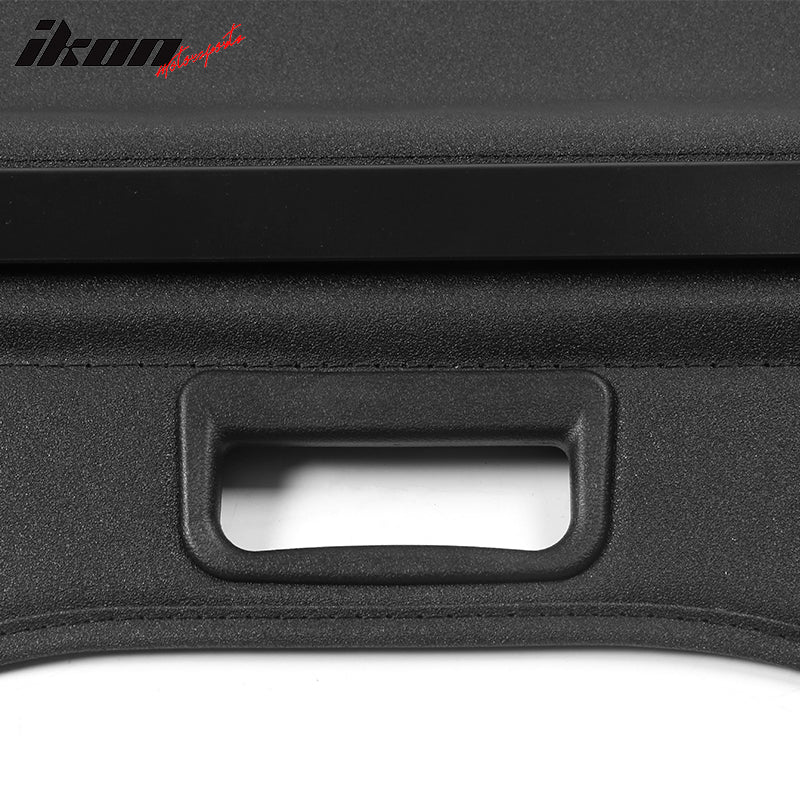 Fits 10-23 Toyota 4Runner N280 Retractable Black Security Rear Cargo Cover