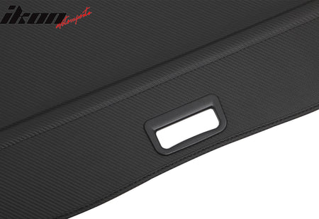 Fits 24-25 Toyota Grand Highlander Carbon Fiber Print Retractable Cargo Cover