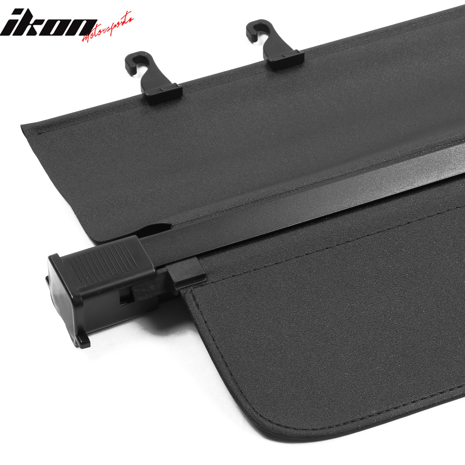 Fits 18-24 Volvo XC60 Black Rear Trunk Security Tonneau Cargo Shade Cover - PVC